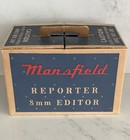 Vintage Mansfield Reporter 8mm Film Editor With Box