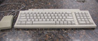 Vintage Apple Computer M0487 Keyboard Ii W  Apple Bus Mouse G5431 - Works-mw421