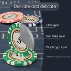 Clay Poker Chips 13 5 Gram Numbered Blackjack Chips Set 200pc Casino Pokers Chip