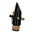 24k Gold Plated Sax Ligature For Alto Tenor Sax Clarinet Ebonite Mouthpiece