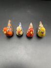 Circa 500 Bce Ancient Phoenician Mosaic Glass Bird Bead Statue Pendant Roman srg