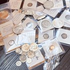 Vintage Mixed Coin Lot   Liquidation Sale   90  U s  Silver Coins   Wheat Penny