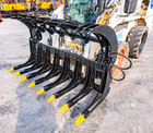 Heavy Duty Attachment 72inch Forestry Grabber Fits Bobcat Skid Steer Loader
