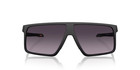 New Oakley Helux Matte Black Prizm Grey Gradient Lens Sunglasses Oo9285-0661