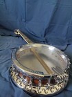 1920 Bacon   Day Silver Bell No  1 Playable W  Silver Trim   Gold Inlay  4string