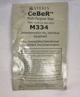 Ceber M334 Nuclear Biological Chemical Decontamination Kit Multi-surface Wipes