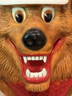 Vintage 1987 Coors Light Beer Wolf Red Bandanna 3d Sign