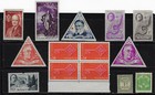 Old Original Collection 37 Different Monaco Stamps Unused Very Rare