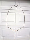 Vintage Antique Bird Cage Stand With Octagon Cast Iron Base 