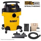 Dewalt 6-gallon Stealthsonic 4 Hp Corded Wet dry Shop Vacuum With Accessories