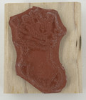 Stampin Up Christmas Stocking 1991 Wood Mount Rubber Stamp