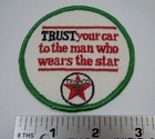Vintage Texaco  trust Your Car  Embroidered Sew On Uniform-jacket Patch 3 