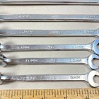 Vintage Mac 6 Pc Swivel Socket Combination Wrenches Metric Saltus Usa