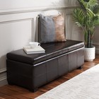 Safavieh Maiden Lg Tufted Storage Bench  Reduced Price 2172762250 Hud8229a