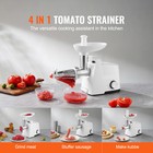 4 Lbs min Electric Tomato Strainer 300w Tomato Press Sauce Maker Machine Home