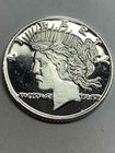 Peace Dollar 8-pack Of 1 Gram Silver Coins  8 Silver  1 Gram Coins-reedersong
