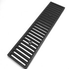 Nds Ds-232 2ft Slotted Ductile Iron Grate Drain Black