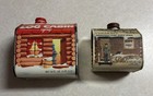 Vintage Log Cabin Syrup Tin Can 100th Anniv   Vermont Absolutely Pure Maple Tin