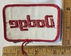 Vintage Dodge Racing Classic Red Logo Iron Or Sew On 2    X 3    Patch Mopar Car