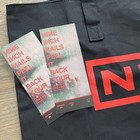 Nine Inch Nails Peel It Back 2025 Tour Tote Bag   Commemorative Ticket Stub Nin