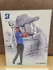 Tiger Woods Signed Bridgestone Golf 8 5x10  Original Autograph Jsa Loa Promo Ad