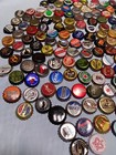 200    Beer Bottle soda Caps  Lot  Colorful Dented non Dented Some Vintage 1 Lb 