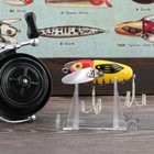 Onfireguy 10-pack Fishing Lure Display Stand Easels