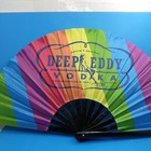 Deep Eddy Vodka Pride Rainbow Folding Hand Fan Euc