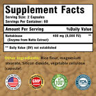 120pcs Nattokinase 8 000 Fu - Heart   Cardiovascular Health  Excellent Quality