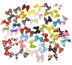 50pc Mini Ribbon Bows For Present Wrapping Home Decor Wedding Party Crafts Di   