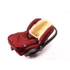 Sheepskin Footmuff  Maxi For Car Seats All Seasons Removable Top From Birth