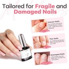 Modelones Builder Rubber Base Gel For Nails  Light Milky Baby Pink 6 In One Nude