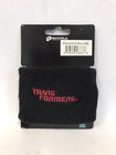 Sweatband Wristband - Transformers Autobot Logo Sign Symbol Black New Licensed