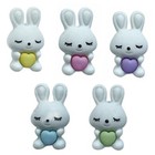 Cute As A Bunny Buttons Easter  Spring Craft Sew Scrap Shelly s Buttons   More