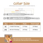 Soft Leather Dog Collar Heavy Duty 2 Inch Wide Personalized Pet Name Print L xl