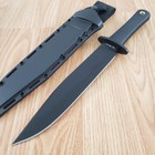 Cold Steel Trail Master Fixed Knife 9 5  52100 Steel Blade Black Kray-ex Handle