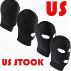 Spandex Full Hood Face Head Cover Role Play Sexy Unisex Mask Slave Costume Adult