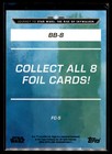 2019 Topps Star Wars Journey To Rise Skywalker Foil Character Cards  fc-5 Bb-8