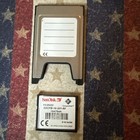 Sandisk Compact Flash Pc Card Adapter And Sdcfb-16-201-80 16mb Compactflash