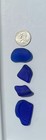 Cobalt Blue Genuine Surf Tumbled Sea Glass  Monterey  Ca 