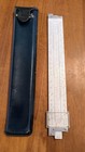 Vintage 1947 K e Keuffel   Esser 4181-3  10  Slide Rule Leather Case Engineering