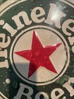 Vintage 1999 Heineken Beer Cap 19  Metal Tin Advertising Sign
