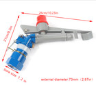 1  360   Adjustable Impact Sprinkler Large Area Water Irrigation Spray Gun Usa