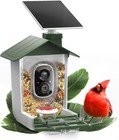 Cooau 5mp Smart Bird Feeder With Camera Ai Ldentify 11000  Bird solar Powered
