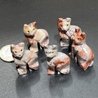 Small Soapstone Animal Carvings  packs Of 10  Wholesale Miniature Figurines