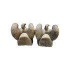 Pair Of Vintage Brass American Eagle Bookends