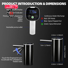 Electric Water Dispenser Pump For 5 Gallon Bottles  black  Black