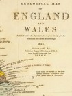 1843 Geologic Map Of England - British Uk Geology Chart - 16x20