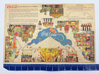 Vintage 1927 Coca Cola Circus Miniature For Children Cardboard Cutout 15 X 9-7 8