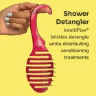 Wet Brush Shower Hair Detangler inteliflex Bristles -wet  Dry Hair-black Glitter